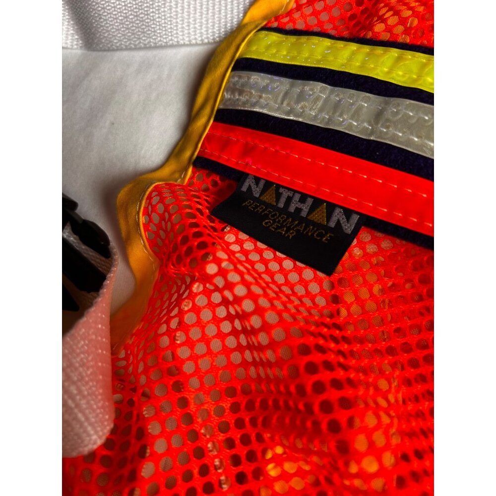 High Visibility Biking Vest | Adjustable Orange Hi Vis